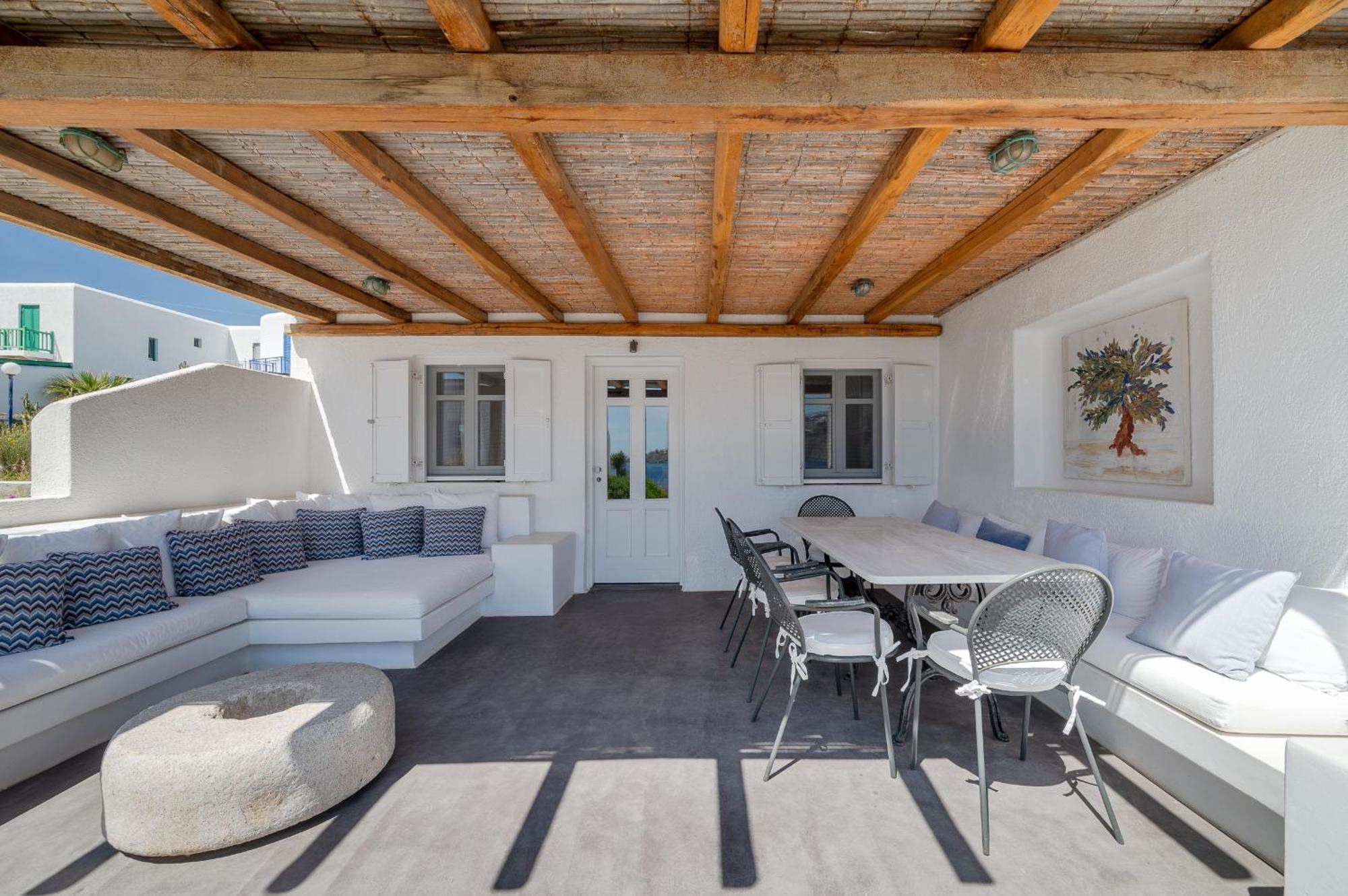 Healthy House Mykonos Villa Ornos  Ngoại thất bức ảnh