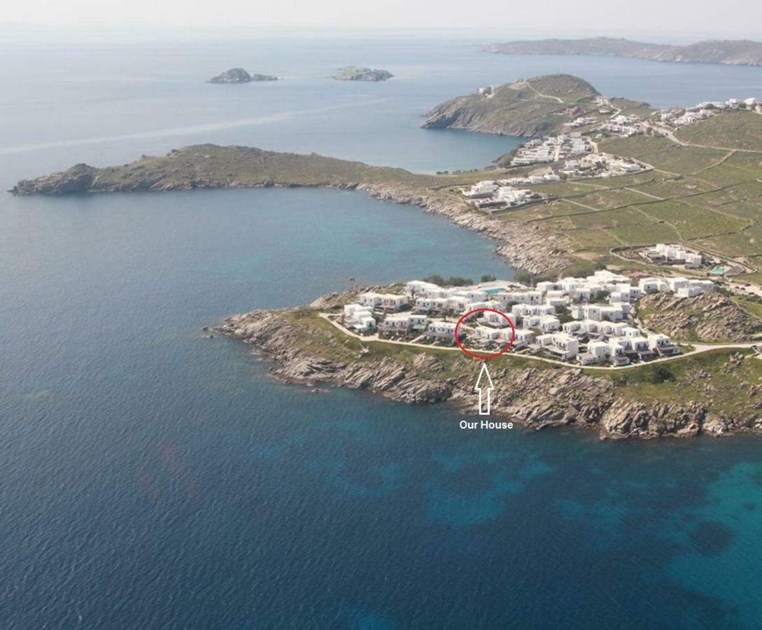 Healthy House Mykonos Villa Ornos  Ngoại thất bức ảnh